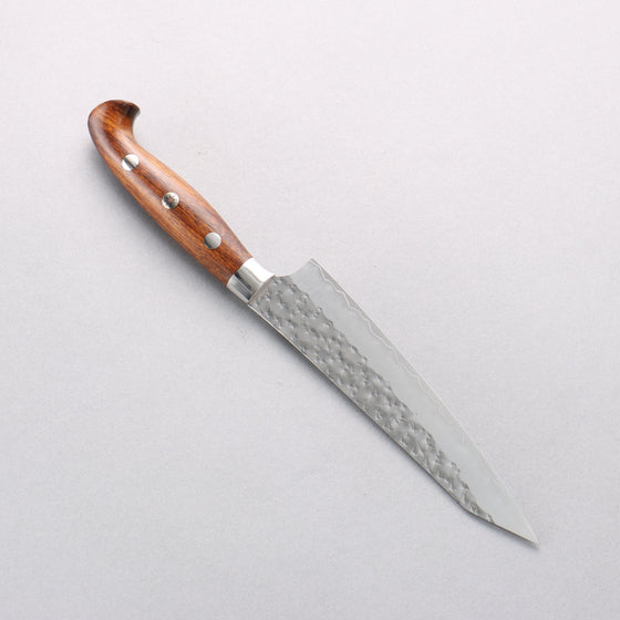Yu Kurosaki Senko Ei SG2 Hammered Petty-Utility 150mm Ironwood Handle with Sheath - Seisuke Knife