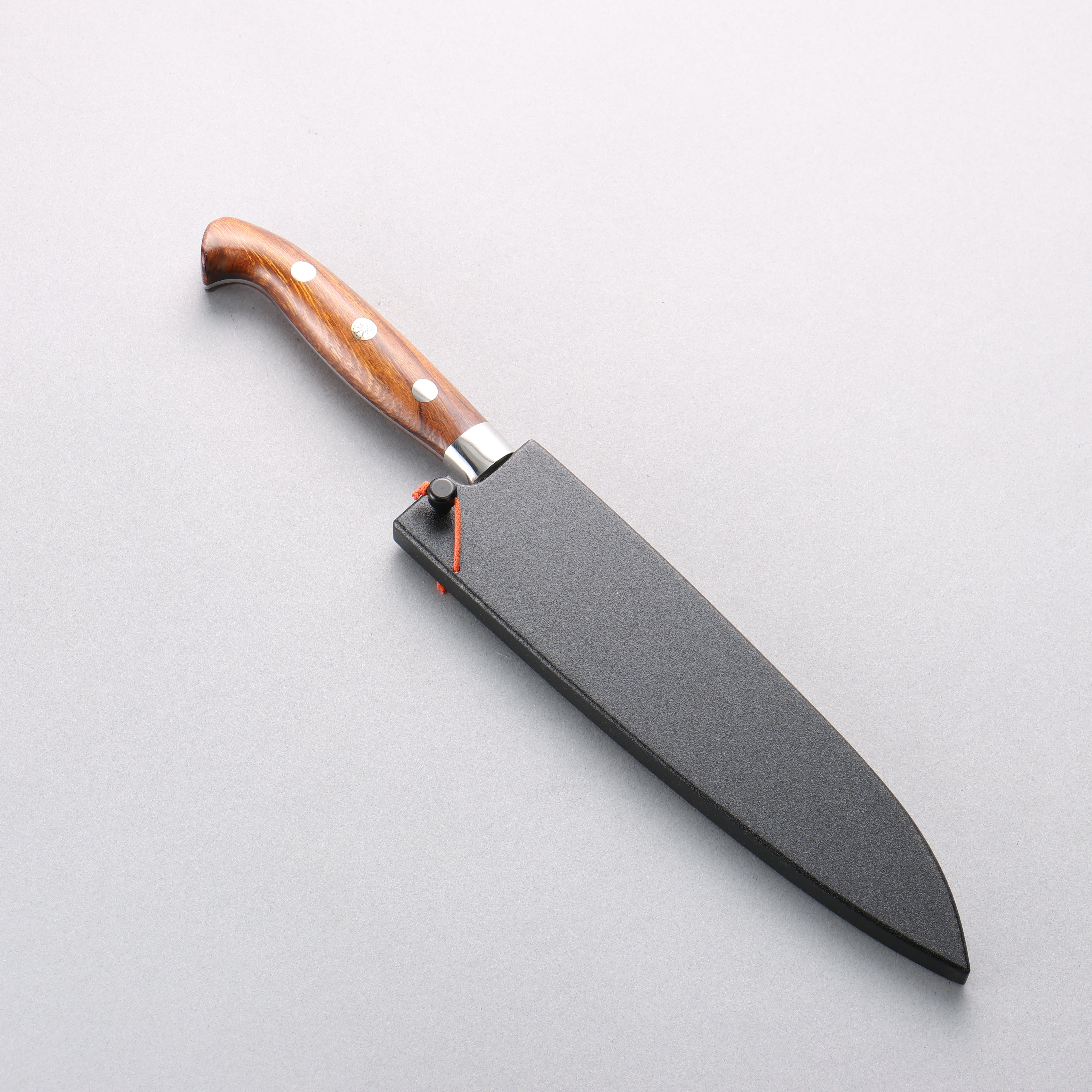 Yu Kurosaki Senko Ei SG2 Hammered Petty-Utility 150mm Ironwood Handle with Sheath - Seisuke Knife