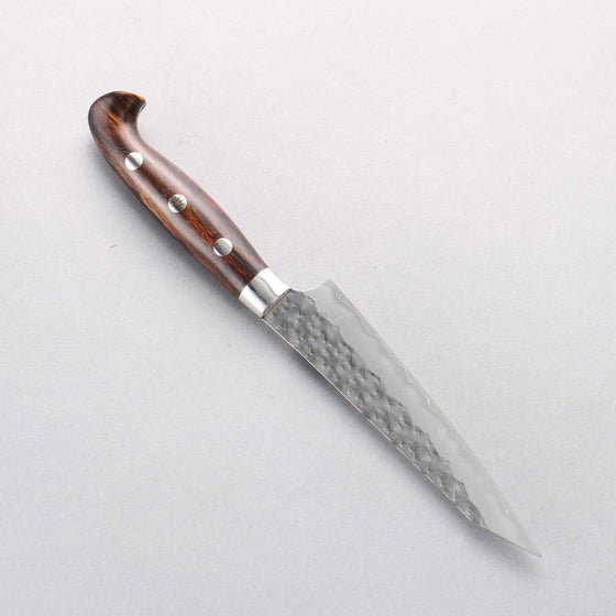 Yu Kurosaki Senko Ei SG2 Hammered Petty-Utility 130mm Ironwood Handle with Sheath - Seisuke Knife