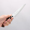 Yu Kurosaki Senko Ei SG2 Hammered Petty-Utility 130mm Ironwood Handle with Sheath - Seisuke Knife - Slide 4
