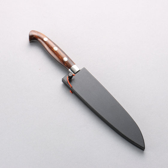 Yu Kurosaki Senko Ei SG2 Hammered Petty-Utility 130mm Ironwood Handle with Sheath - Seisuke Knife