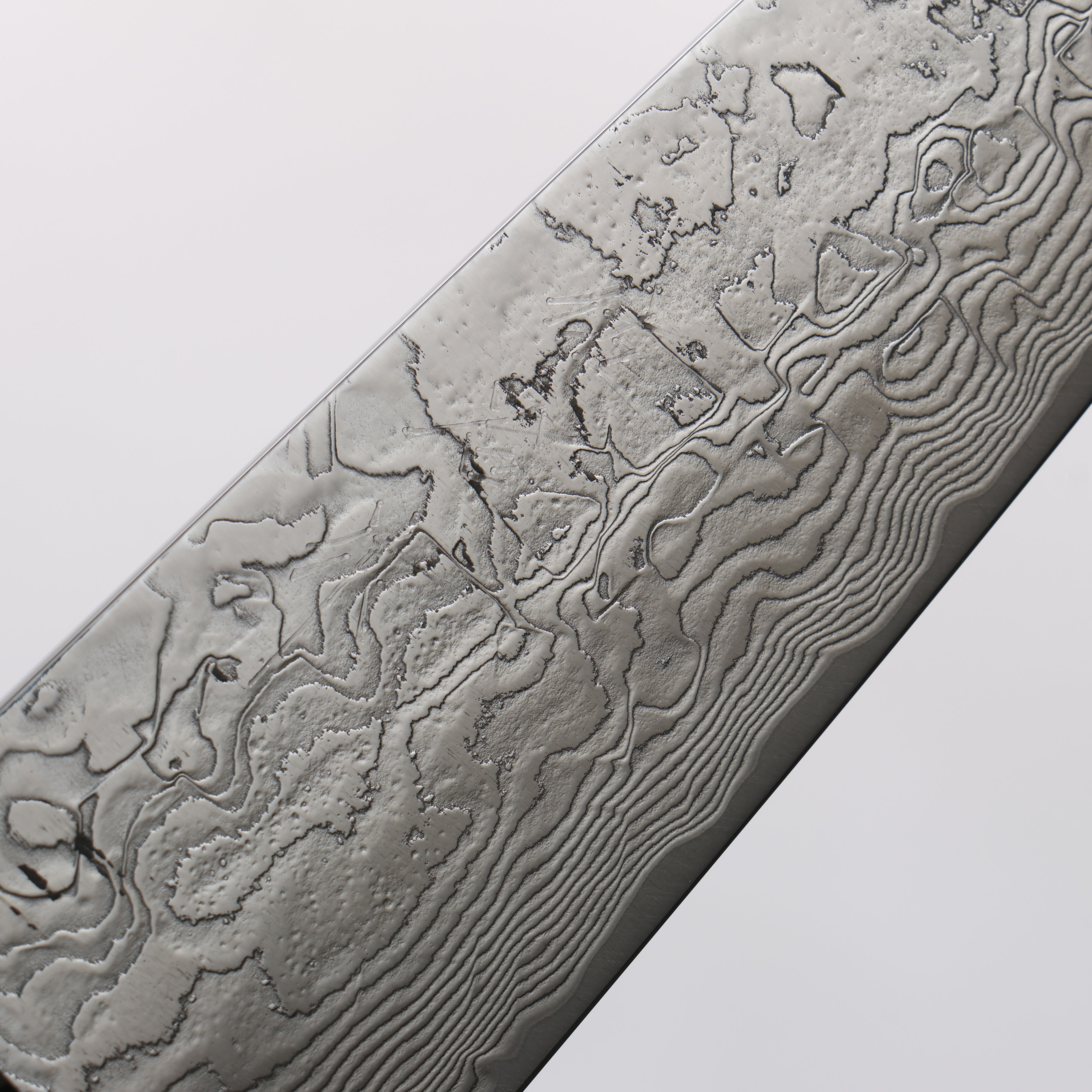 Takeshi Saji SG2 Diamond Finish Damascus Petty-Utility 130mm Red Turquoise Handle - Seisuke Knife