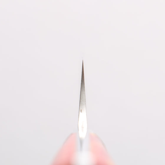 Takeshi Saji SG2 Diamond Finish Damascus Petty-Utility 150mm Red Turquoise Handle - Seisuke Knife