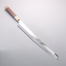  Yu Kurosaki SG2 Mirrored Finish Kiritsuke Yanagiba 390mm Snakewood (with 3 Silver Rings) Handle - Seisuke Knife