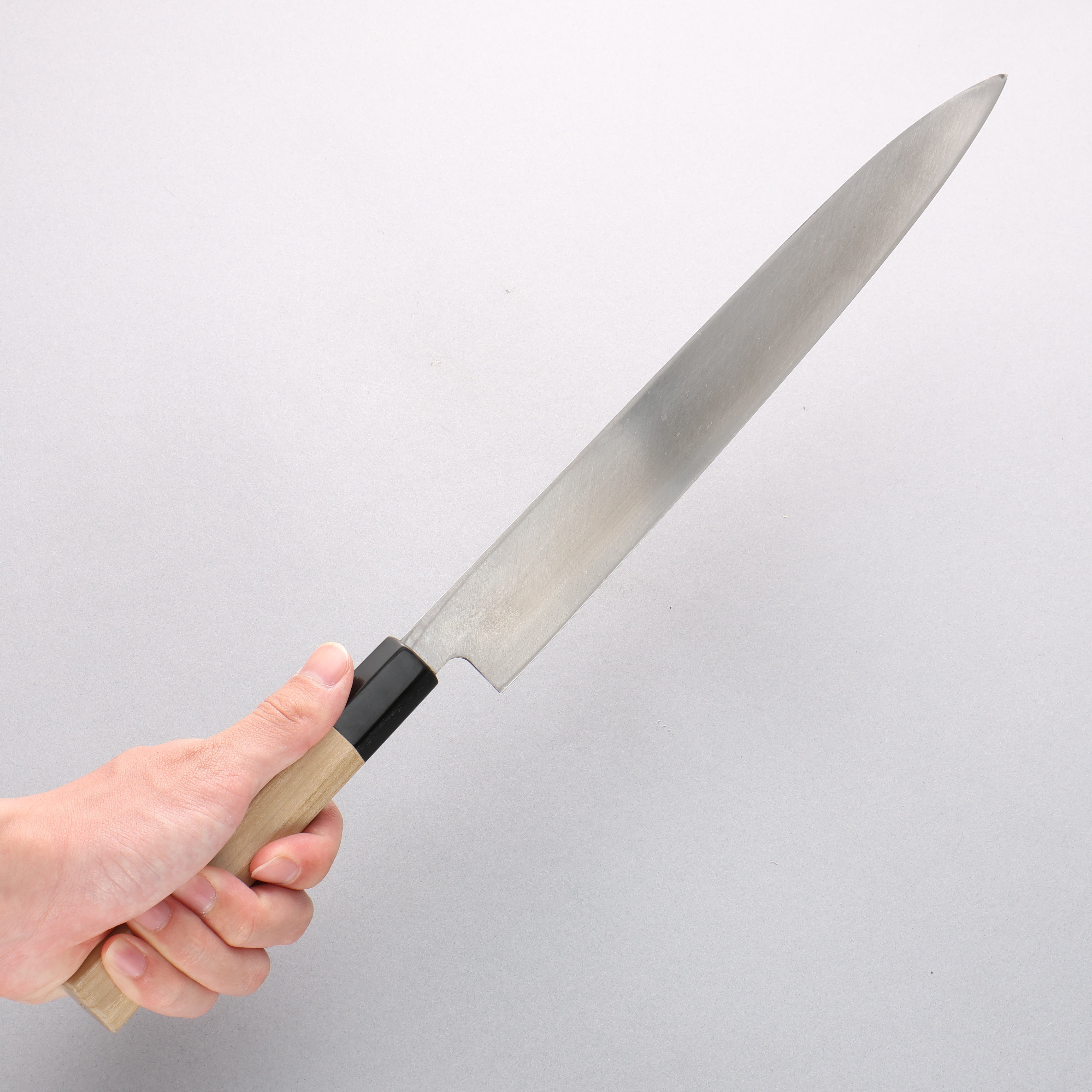 Seisuke [Left Handed] Molybdenum Kasumitogi Yanagiba 300mm - Seisuke Knife