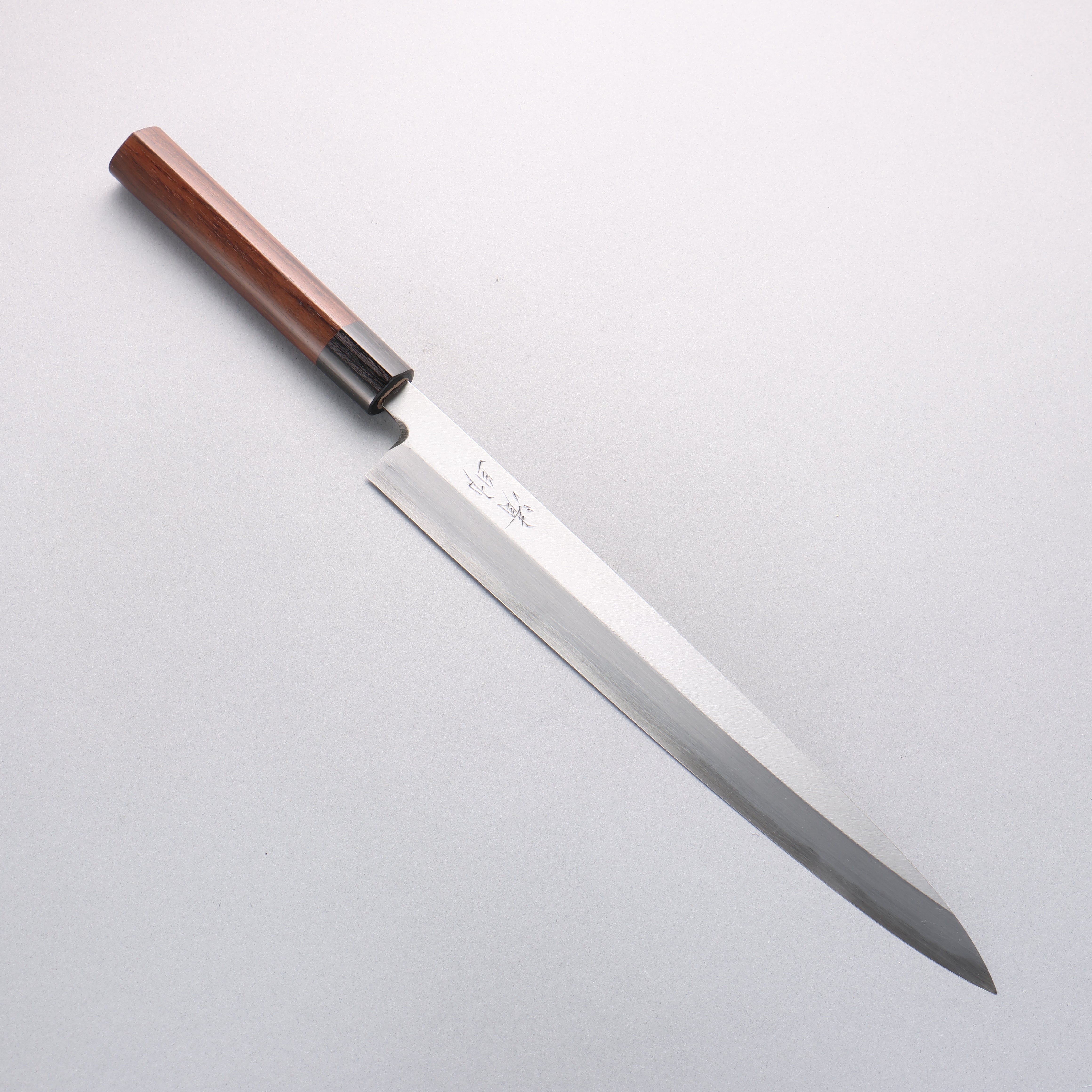 Seisuke White Steel Kasumitogi Yanagiba 300mm Rosewood Handle - Seisuke Knife