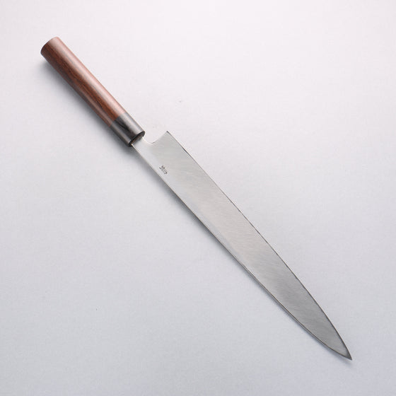 Seisuke White Steel Kasumitogi Yanagiba 300mm Rosewood Handle - Seisuke Knife