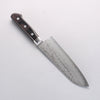 Seisuke VG10 Damascus Santoku 165mm Black Pakka wood Handle - Seisuke Knife - Slide 2