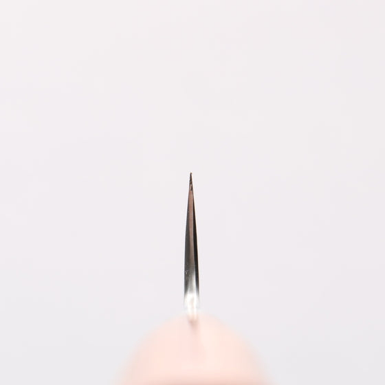 Kamo Hamono VG10 Damascus Petty-Utility 120mm Brown Pakka wood Handle - Seisuke Knife