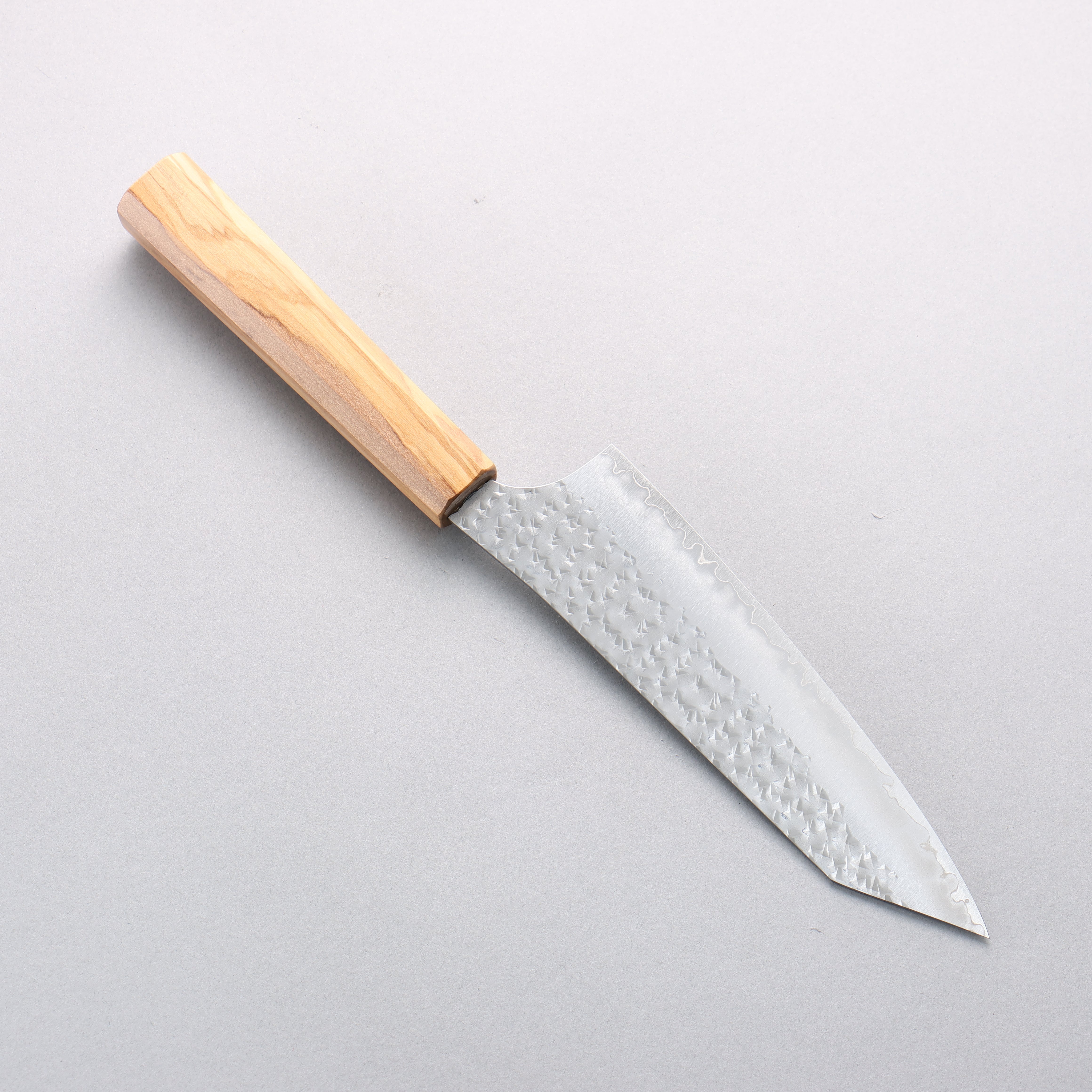Yu Kurosaki Senko Ei SG2 Hammered Bunka 170mm Olive tree Handle - Seisuke Knife