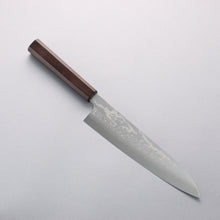  Makoto Kurosaki VG10w Damascus Gyuto 210mm Ebony Wood Handle - Seisuke Knife