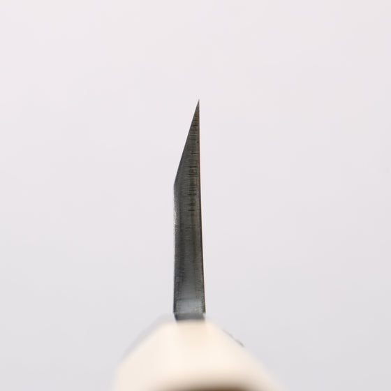 Minamoto Akitada Blue Steel No.2 Aideba 150mm Magnolia (Ferrule: Water Buffalo Horn) Handle - Seisuke Knife