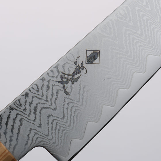 Kanjyo VG10 Damascus Petty-Utility 150mm Olive tree Handle - Seisuke Knife