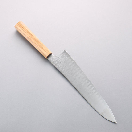 Kanjyo VG10 Damascus Gyuto 240mm Olive tree Handle - Seisuke Knife