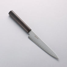  Kanjyo VG10 Damascus Petty-Utility 150mm Ebony Wood Handle - Seisuke Knife