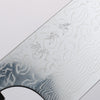 Yoshimi Kato SG2 Damascus Migaki Finished Bunka 170mm Stabilized wood (With White ring) Handle - Seisuke Knife - Slide 3