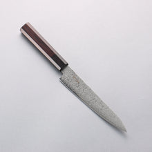  Seisuke AUS10 Damascus Petty-Utility 150mm Shitan Handle - Seisuke Knife