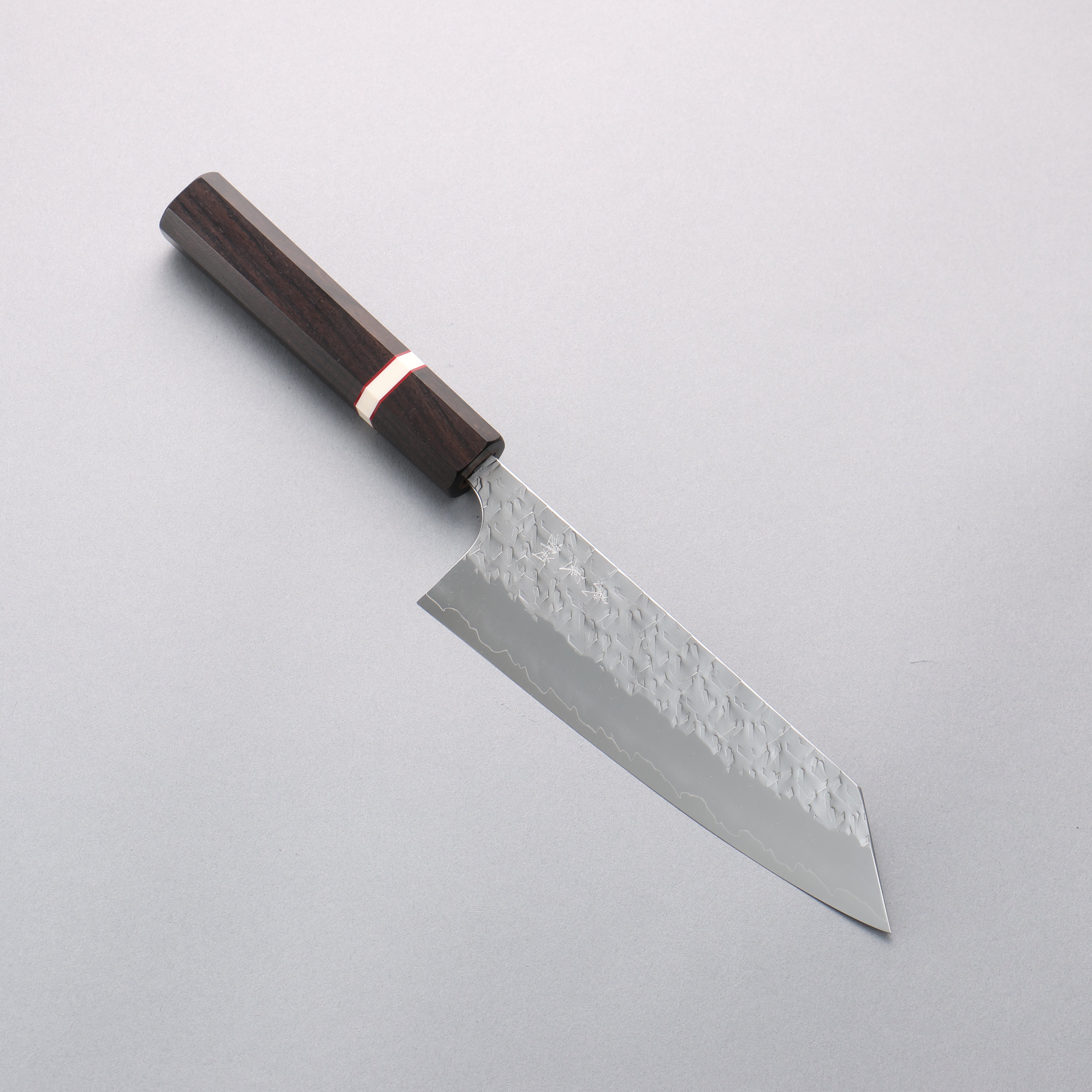 Yoshimi Kato Hyo SG2 Hammered Bunka 170mm Ebony (White Ring) Handle - Seisuke Knife