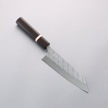  Yoshimi Kato Hyo SG2 Hammered Bunka 170mm Ebony (White Ring) Handle - Seisuke Knife