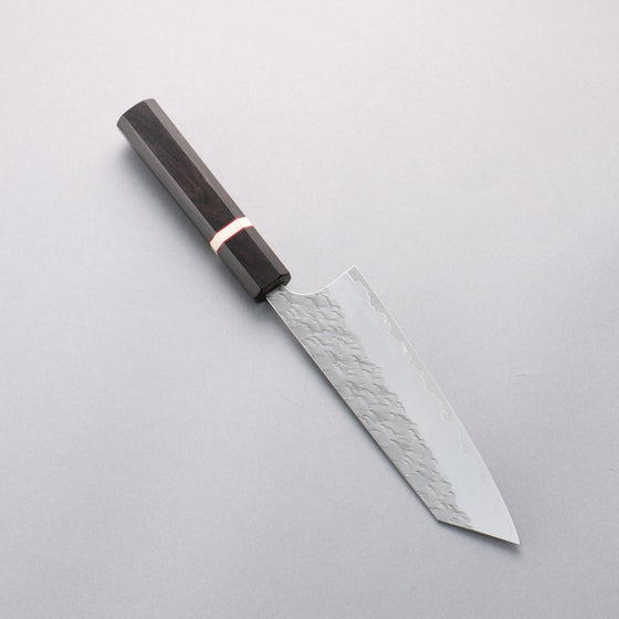 Yoshimi Kato Hyo SG2 Hammered Bunka 170mm Ebony (White Ring) Handle - Seisuke Knife