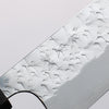 Yoshimi Kato Hyo SG2 Hammered Santoku 170mm Ebony (White Ring) Handle - Seisuke Knife - Slide 3