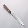 Yoshimi Kato Hyo SG2 Hammered Kiritsuke Gyuto 210mm Ebony (White Ring) Handle - Seisuke Knife - Slide 2