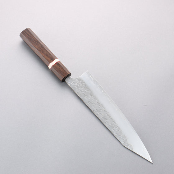 Yoshimi Kato Hyo SG2 Hammered Kiritsuke Gyuto 210mm Ebony (White Ring) Handle - Seisuke Knife
