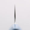 Yoshimi Kato Hyo SG2 Hammered Kiritsuke Gyuto 240mm Western style (blue) Handle - Seisuke Knife - Slide 5