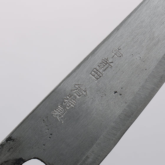 Nakaniida White Steel No.2 Migaki Finished Kawamuki 120mm Magnolia Handle - Seisuke Knife