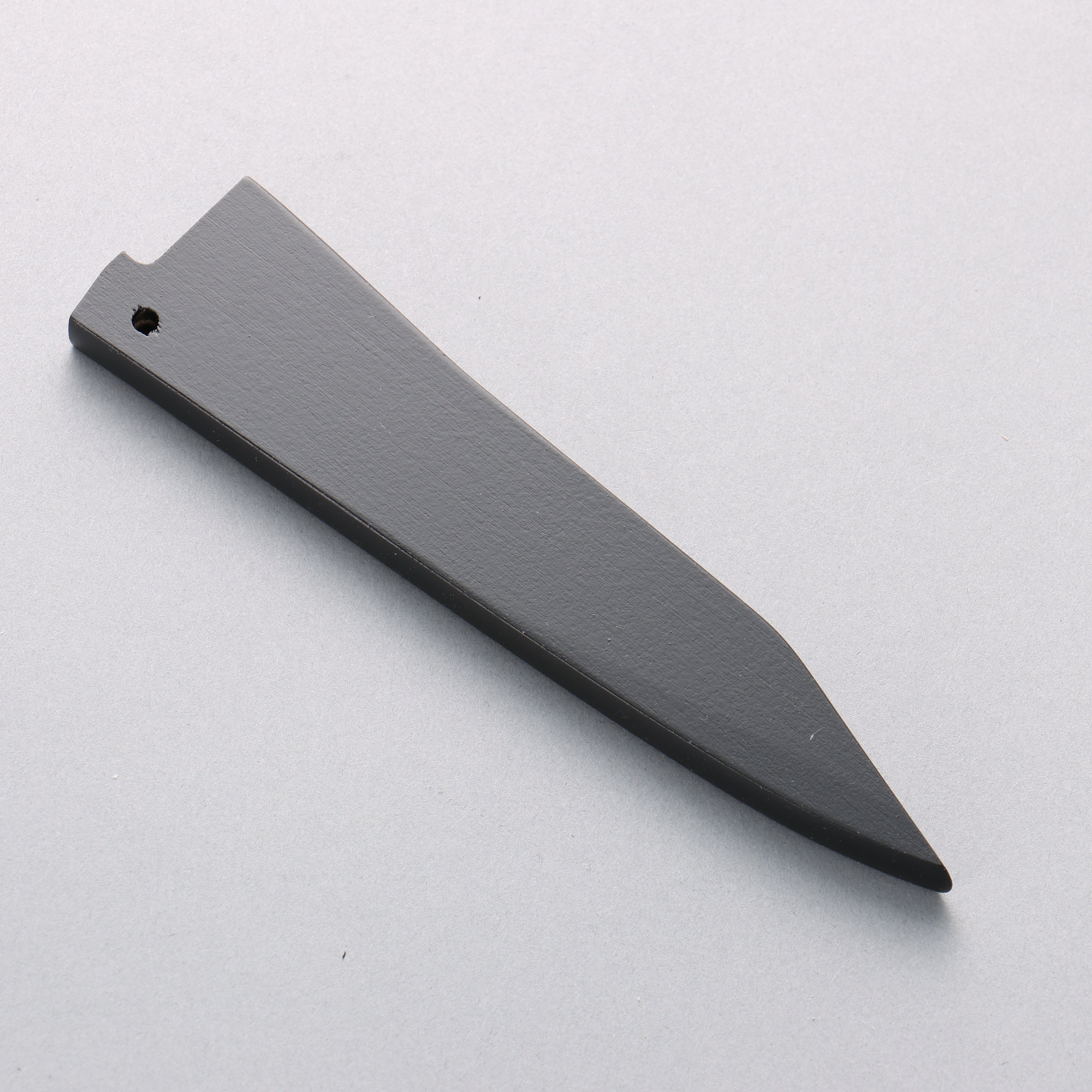 For Yu Kurosaki Knife Black Magnolia Sheath for 130mm Kiritsuke Petty-Utility with Plastic pin - Seisuke Knife