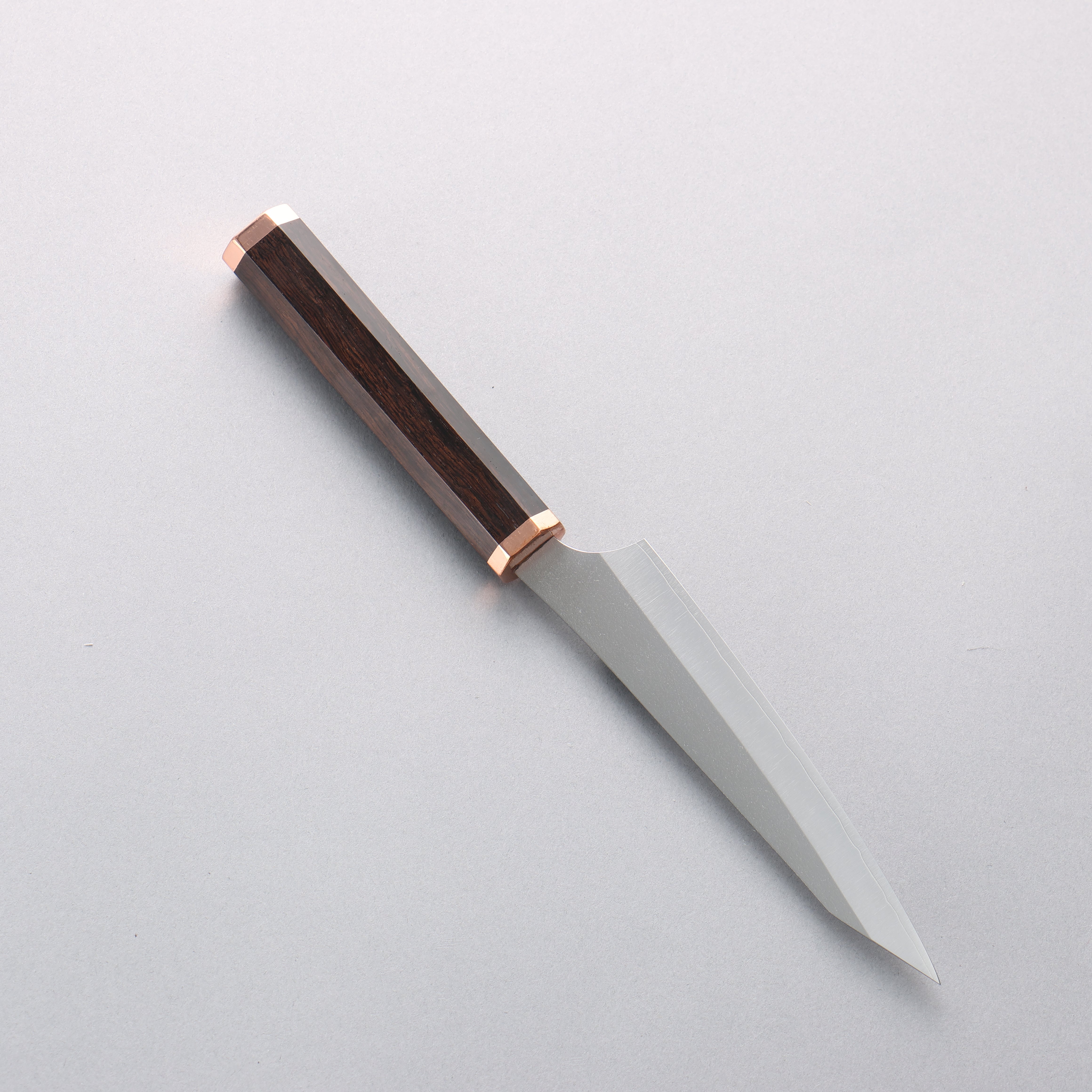 Yu Kurosaki New Gekko VG-XEOS Petty-Utility 130mm Ebony & Copper Handle - Seisuke Knife