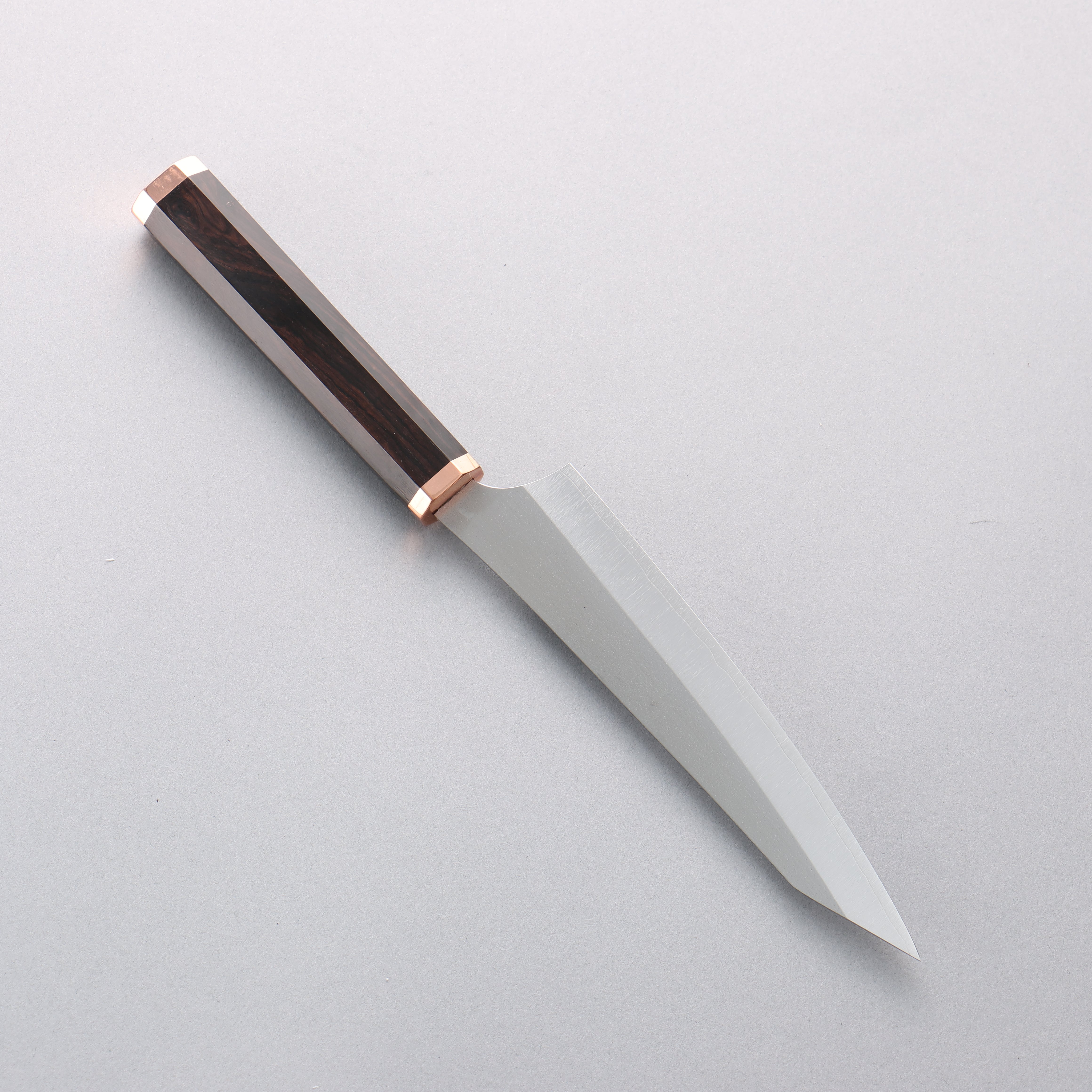 Yu Kurosaki New Gekko VG-XEOS Petty-Utility 150mm Ebony & Copper Handle - Seisuke Knife