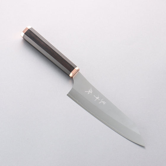Yu Kurosaki New Gekko VG-XEOS Bunka 170mm Ebony & Copper Handle - Seisuke Knife