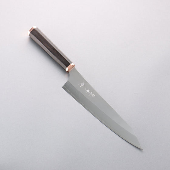Yu Kurosaki New Gekko VG-XEOS Gyuto 210mm Ebony & Copper Handle - Seisuke Knife