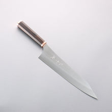  Yu Kurosaki New Gekko VG-XEOS Gyuto 240mm Ebony (Copper Ferrule and End Cap) Handle - Seisuke Knife