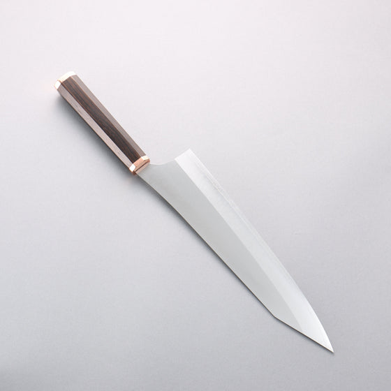 Yu Kurosaki New Gekko VG-XEOS Gyuto 240mm Ebony (Copper Ferrule and End Cap) Handle - Seisuke Knife