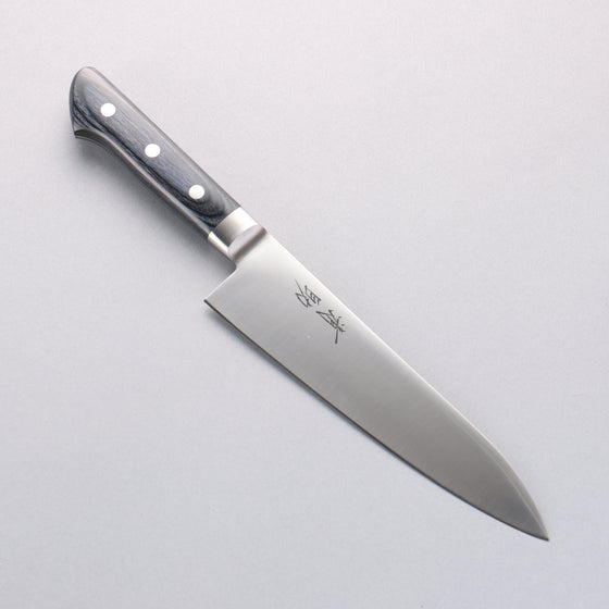 Seisuke Seiten Molybdenum Gyuto 180mm Navy blue Pakka wood Handle - Seisuke Knife