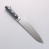 Seisuke Seiten Molybdenum Santoku 180mm Navy blue Pakka wood Handle with Sheath - Seisuke Knife - Slide 2