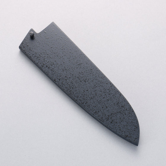 Seisuke Seiten Molybdenum Santoku 180mm Navy blue Pakka wood Handle with Sheath - Seisuke Knife