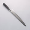 Seisuke VG10 33 Layer Mirrored Finish Damascus Sujihiki 240mm Black Pakka wood Handle - Seisuke Knife - Slide 2