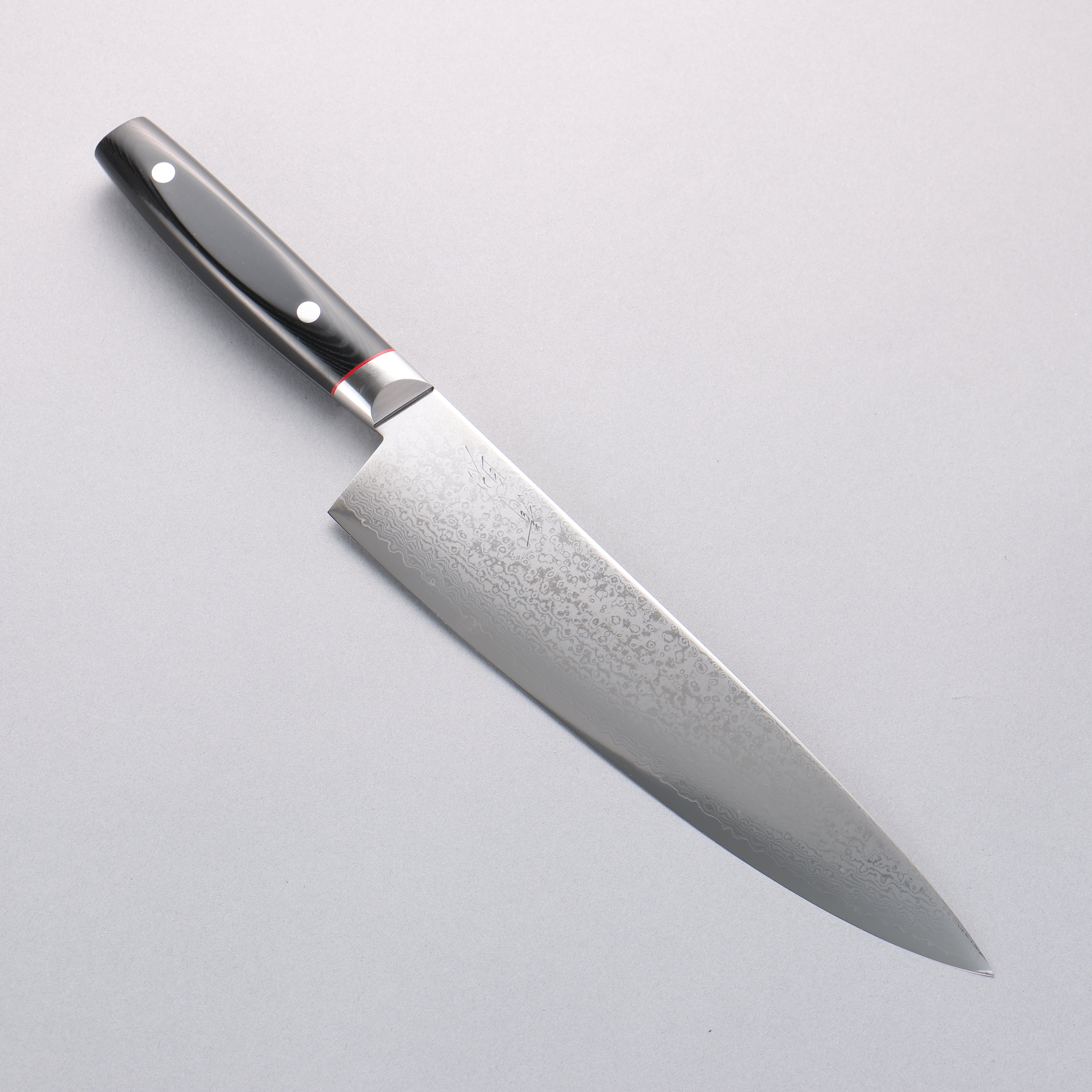 Seisuke Saiun VG10 Damascus Gyuto 230mm Black Micarta Handle - Seisuke Knife