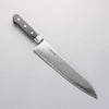Seisuke Kagami2 AUS10 Mirrored Finish Damascus Gyuto 240mm Black Pakka wood Handle - Seisuke Knife - Slide 1