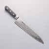 Seisuke Nami AUS10 Mirrored Finish Damascus Gyuto 240mm Black Pakka wood Handle - Seisuke Knife - Slide 1
