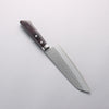 Kunihira Kokuryu VG10 Hammered Damascus Santoku 170mm Black Pakka wood Handle - Seisuke Knife - Slide 2