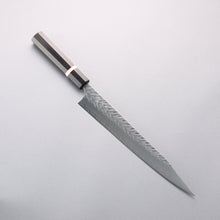  Yoshimi Kato SPG STRIX Hammered (V) Kiritsuke Sujihiki 270mm Ebony Wood(With White Ring) Handle - Seisuke Knife