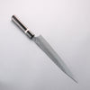 Yoshimi Kato SPG STRIX Hammered (V) Kiritsuke Sujihiki 270mm Ebony Wood(With White Ring) Handle - Seisuke Knife - Slide 2