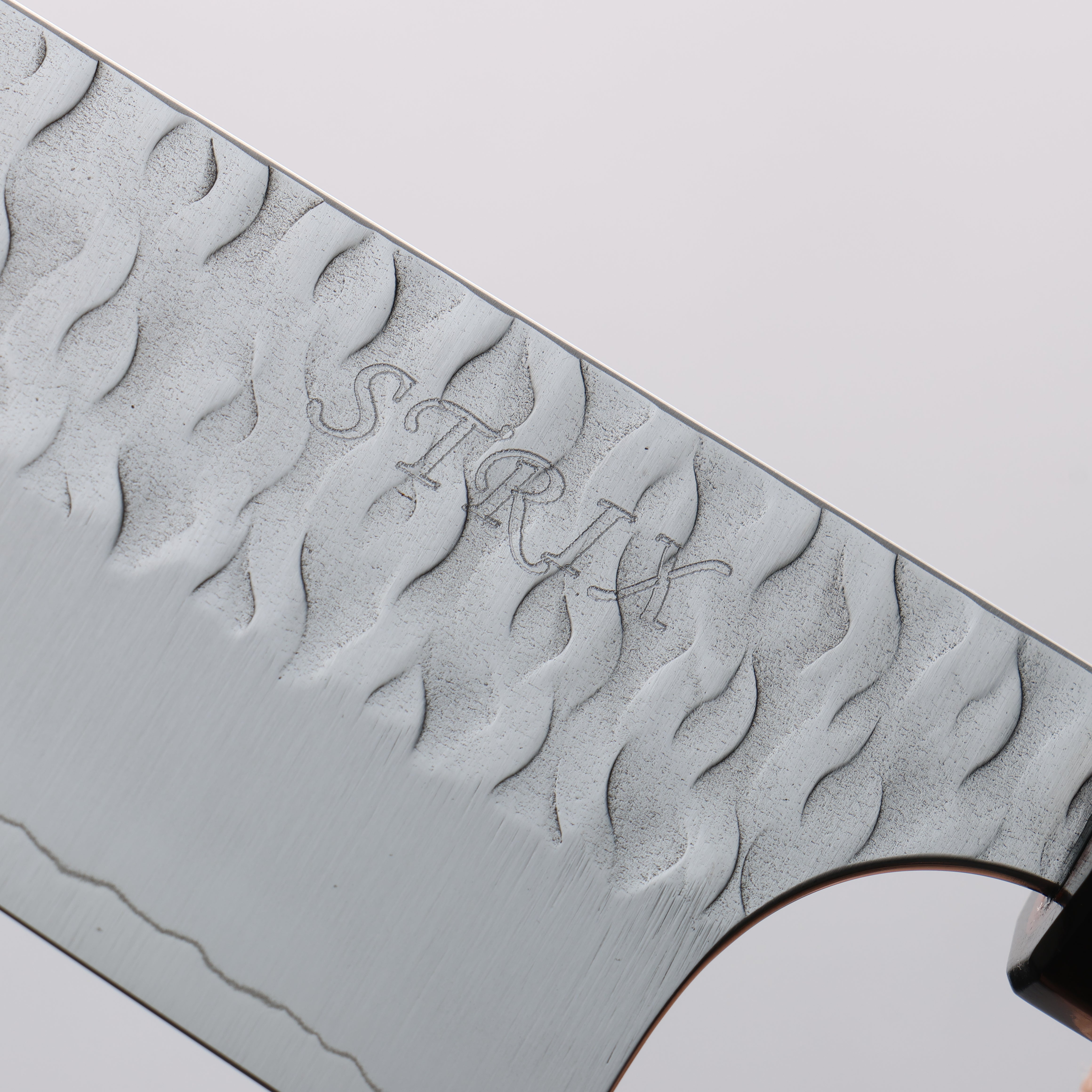Yoshimi Kato Nami SPG STRIX Kiritsuke Gyuto 210mm Shitan & Ebony Wood