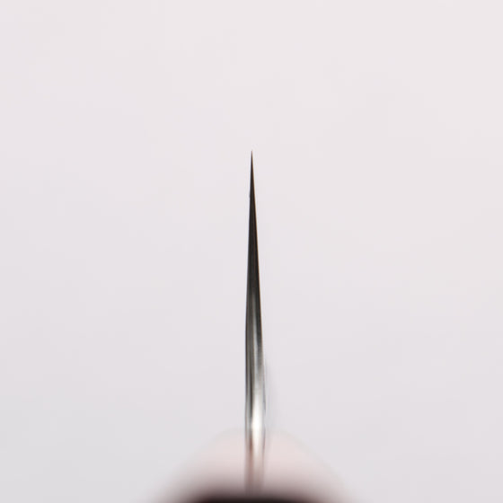 Yoshimi Kato Nami SPG STRIX Wave Pattern Kiritsuke Gyuto 210mm Rosewood (Ferrule: Ebony) Handle - Seisuke Knife
