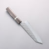Yoshimi Kato Hyo SG2 Hammered Bunka 170mm Gray Stabilized Wood (White Ring) Handle - Seisuke Knife - Slide 2