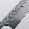 Yoshimi Kato SPG STRIX Hammered (V) Kiritsuke Petty-Utility 110mm Stabilized wood (With White ring) Handle - Seisuke Knife - Slide 3